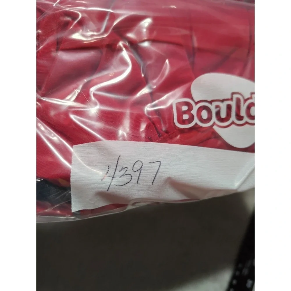 QBLEEV Dog Coat Small Red Reflective Fur Lined Warm‎ Adjustable Outdoor Walks